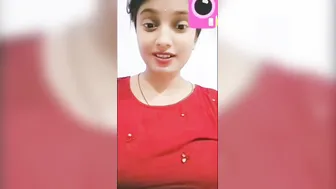 Wife Stripping Down And Flashing Her Big Natural Tits