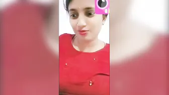 Wife Stripping Down And Flashing Her Big Natural Tits