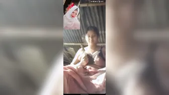 Village Girl Getting Her Bra Removed And Tits Pressed