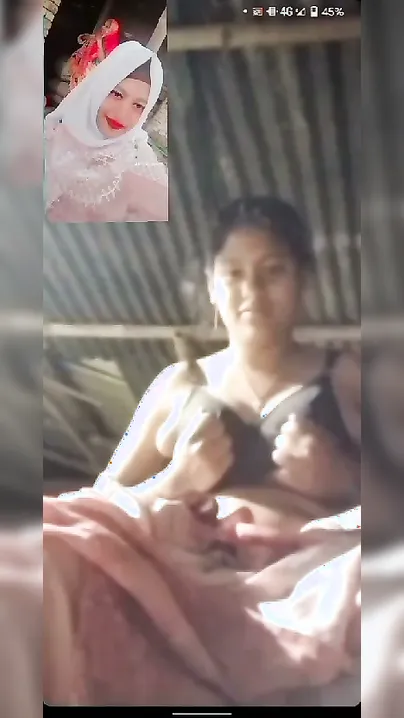 Village Girl Getting Her Bra Removed And Tits Pressed