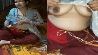 Curvy Milf Flashing Huge Boobs Before Getting Laid Hard