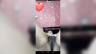 Busty Milf Fingering Pussy During Private Video Call