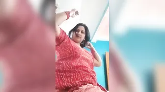 Mature Milf Stripping Off Her Nightgown Showing Big Tits