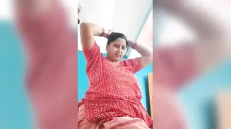 Mature Milf Stripping Off Her Nightgown Showing Big Tits