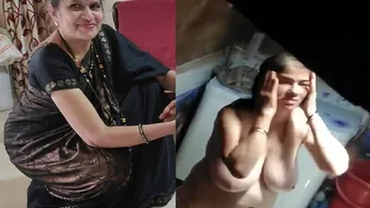 Curvy Milf Bathing Completely Naked Caught On Camera