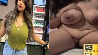 Busty GF Masturbating On Video Call For Viewer