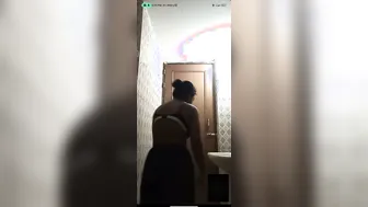 Cheating Wife Stripping For Lover On Video Call