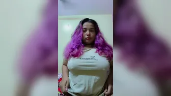 Desi GF Showing Off Her Huge Natural Tits