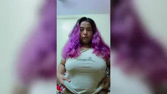 Desi GF Showing Off Her Huge Natural Tits
