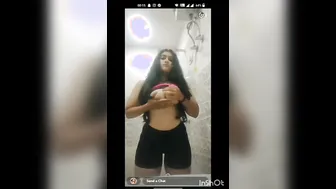 Tamil Girl Flashed Her Huge Tits Live And Got Me So Hard