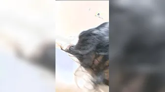 Smiling GF Eagerly Sucking Boyfriend's Dick