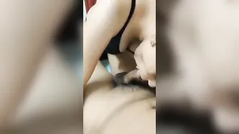 Delhi Gf Sucking Dick While Wearing Only Her Sexy Bra