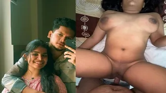 Busty GF Riding Her Boyfriends Cock On Camera