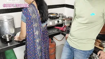 Horny Couple Fucking Hard In The Kitchen Together