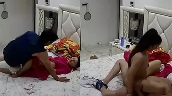 Hidden Camera Catches Couple Having Sex In Bedroom