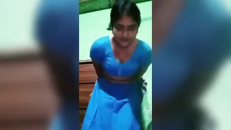 Innocent Wife Undressing Showing Off Her Massive Melons