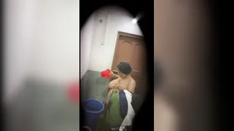 Busty Milf Caught Pouring Water On Her Massive Wet Tits