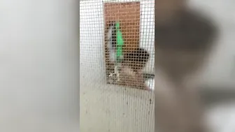 Milf With Huge Tits Naked In Bathroom Caught On Camera