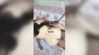 Wife Giving Sloppy Blowjob To Husband At Home