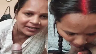 Village Wife Giving Sloppy Blowjob Pov Style