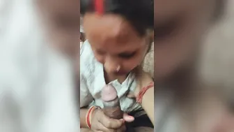Village Wife Giving Sloppy Blowjob Pov Style