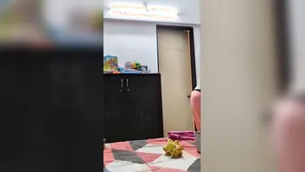 Chubby Wife Stripping Bra Teasing Her Husband