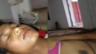 Tenant Wife Jerking Cock Before Riding Him Hard