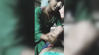 Village Wife Sucking And Riding Husband Cock At Home