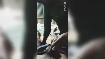 Village Wife Sucking And Riding Husband Cock At Home