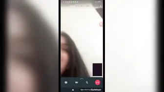 College Slut Flashing Her Tits On Whatsapp Video Call