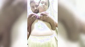 Massaging And Sucking On Her Perfect Tits Before Sex