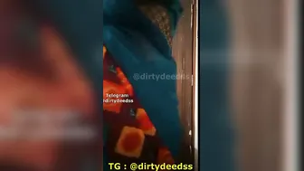 Housewife Stripping Naked Showing Off Her Tits