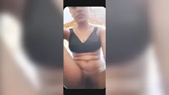 Horny Slut Masturbating With Banana In Solo Video