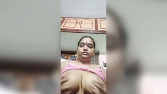 Naughty Wife Flashing Huge Tits For Her Side Dick