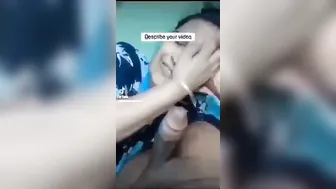 Cheating Wife Caught Sucking Dick On Camera Goes Viral