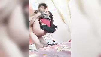 Lovers Fucking Hard With Loud Moaning In Bedroom Tape