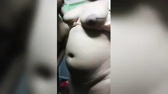 Wife With Perfect Tits Sucking Husbands Thick Cock