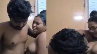 Wife Getting Tits Sucked And Fucked In The Bathroom