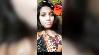 Cute GF Fingering Herself On Video Call