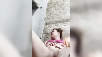 Young Girl Fucking Herself With A Huge Cucumber Alone