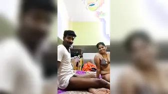 Lonely Housewife Riding Neighbor After Sucking Him Off