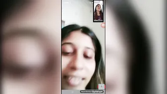 Cheating Wife Showing Tits On Video Call To Her Ex Lover