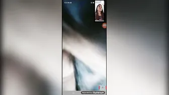 Cheating Wife Showing Tits On Video Call To Her Ex Lover
