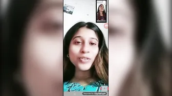 Cheating Wife Showing Tits On Video Call To Her Ex Lover