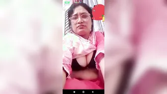 Cheating Milf Flashing Big Tits Trying To Seduce Her Lover