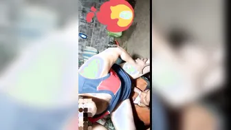 Wife Sucking Husbands Cock While He Fingers Her Wet Pussy
