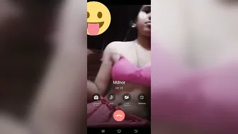 Village Whore Flashing Tits On Video Call With Boyfriend