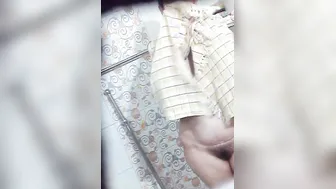 Milf With Hairy Pussy Bathing Naked Caught On Hidden Camera