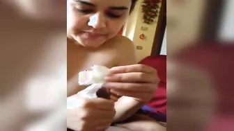 My Cousin Sucking Dick Showing Off Her Perfect Natural Tits