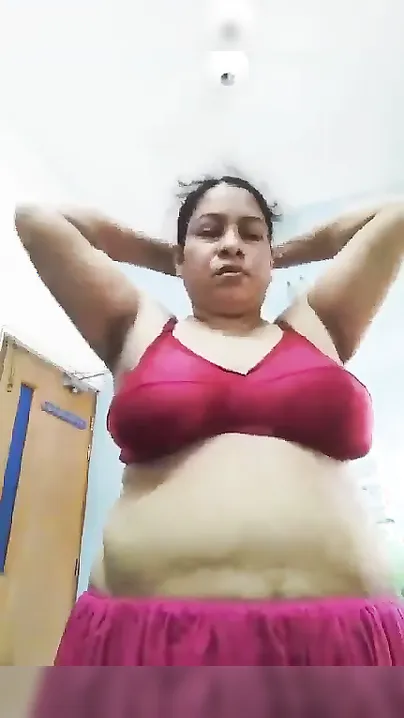 Horny Milf Taking Selfie In Bra Flaunting Massive Melons